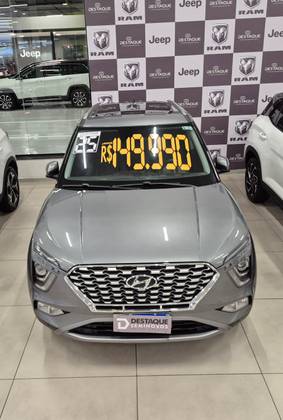HYUNDAI CRETA 1.0 TGDI FLEX PLATINUM AUTOMÁTICO HYUNDAI CRETA 1.0 TGDI FLEX PLATINUM AUTOMÁTICO